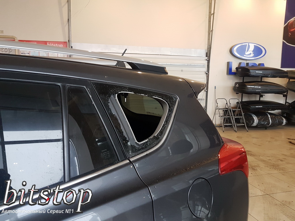 Замена задних боковых кузовных стекол на Toyota RAV 4